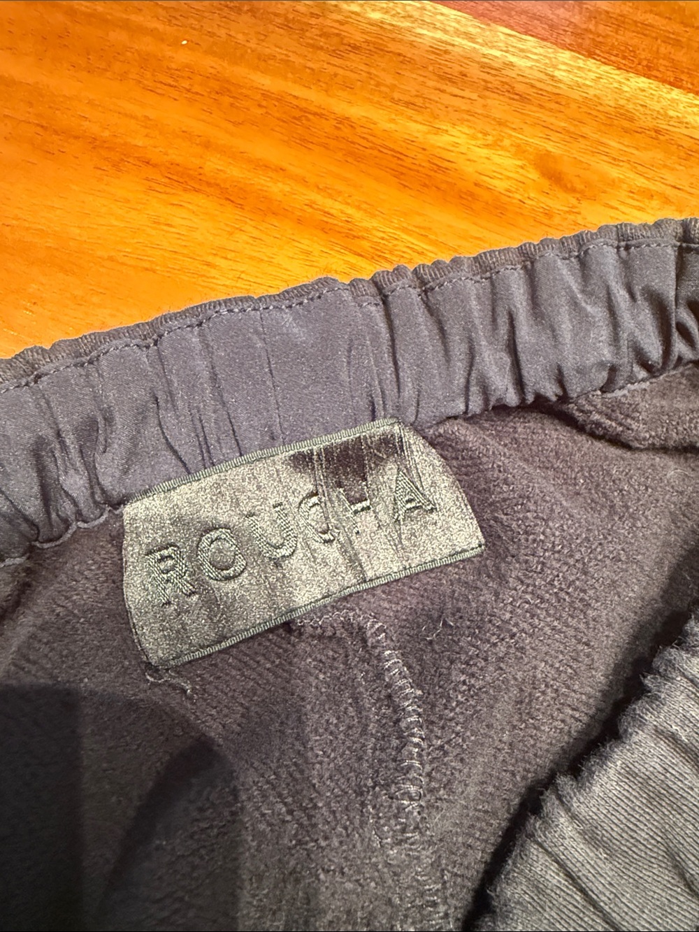 Roucha Pape Sweatpants Black Sz S - Picture 5 of 7